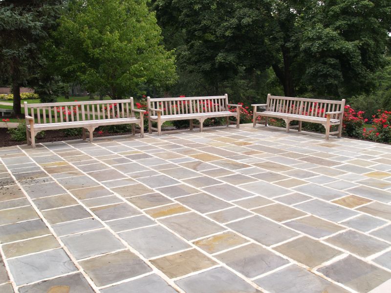 Outdoor Tile Patio